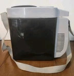 Wagan Tech Portable Refrigerator Cooler Car Travel Fridge No Plug/ Adapter As Is Used. Price: $14.00.
