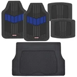 Motor Trend Dualflex Heavy Duty Rubber Auto Floor Mats W/cargo Trunk Liner Co... New. Price: $100.77.