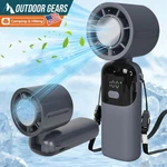 Portable Handheld Turbo Fan With Ice Cooling Rechargeable For Travel Outdoor New. Price: $13.99.