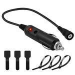 12V Cigarette Lighter Socket Port, Black New. Price: $22.79.