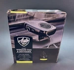 Car Window Fan & Defogger With Stand Ceramic Heating Element 12-VOLT New Box. Price: $9.74.