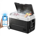 Vevor Car Refrigerator 37 Qt Compressor Electric Cooler With Wheels & Dual Zone New. Price: $247.57.