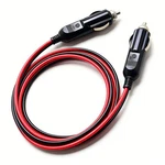 Auto Cigarette Lighter Plug Male Car Heavy Duty Charger 5FT/1.5M New. Price: $13.94.