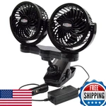 Roadpro RPSC8572 12-VOLT Dual Fan Mounting Clip Black 10X7X12 New. Price: $41.67.