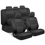 Bdk Polypro Car Seat Covers Full Set In Charcoal Black - Front And Rear Sp... New. Price: $32.99.
