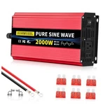 Sunwheel Pure Sine Wave Inverter, Dc To 110V/120V Ac Power 12V-2000W. Price: $149.34.