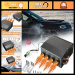 12V Portable Car Heater & Defroster - 4 Ports Fast Heating Windshield Kit For New. Price: $83.99.