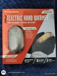 Firestone Rechargeable Hand Warmers 2-PACK Magnetic 2-IN-1 Power Bank Bnib New. Price: $38.00.
