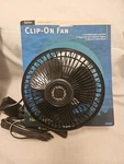 Axius Clip-on 12V Auto Fan For Cars Trucks Rvs Model 83106 Mpn Open. Price: $19.00.