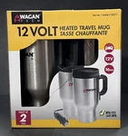 New Wagan Tech 12 Volt Heated Travel Set Of #2227-1. Price: $14.99.