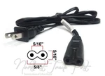 FIGURE-8 Power Cord For Coca Cola Koolatron Model CC-06 Mini Fridge Cooler New. Price: $8.14.