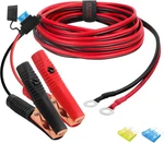 Cuzec 10.5FT/3.2M 16 Awg Extension Cord Eyelet Terminal With Battery Clamp 12V/2 New. Price: $15.93.