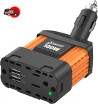 Ampeak 100W Car Power Inverter 4.8A Dual Usb Ports Ac Outlet 11 Safe New. Price: $22.99.
