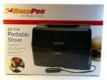 Roadpro RPSC-197 12-VOLT Portable Stove Cook In Car Rv Camper Truckers Box Open. Price: $44.99.