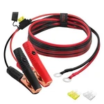 Cuzec 5.3FT/1.6M 14 Awg Extension Cord Eyelet Terminal With Battery Clamp 12V/ New. Price: $18.64.