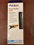 Aqueon Preset Heater 200W Compact Size-up To 75 Gallons-fresh Or Saltwater-new. Price: $22.98.