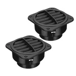 2PCS Square Shape Warm Air Vent Outlet 360 Rotatable Car Heater D New. Price: $45.10.