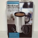 Brookstone 13OZ Heated Coffee Mug (new/unopened) In Box). Price: $9.95.