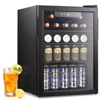 Electactic 26 Bottle Wine COOLER95CANS Beverage REFRIGERATOR2.6 Cu.ft Office Bar Open. Price: $191.51.