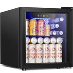 Antarctic Star 48 Can Mini Fridge Cooler - Beverage Refrigerator Black Glass ... New. Price: $196.01.