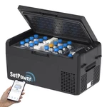 Setpower 12V Refrigerator Quart Portable Freezer 50 21QT(3 Years), Black New. Price: $256.82.