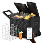 Wolfbox 12V Car Refrigerator, 49 Quart Dual Zone Fridge, Portable Freezer... New. Price: $540.15.
