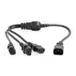 Hangton Ups Pdu Computer Pc Power Splitter Cord C14 X Female C13 10... New. Price: $22.21.