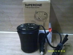 Superone 150W Car Power Inverter Dc 12V To 110V Ac Converter, Dual Usb New. Price: $32.97.