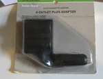 Radio Shack 270-1525 Outlet Plug Adapter Sealed On Card New. Price: $6.00.