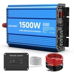 1500 Watt Pure Sine Wave Power Inverter, To 110 120 Vdc, For Ho.... Price: $184.79.