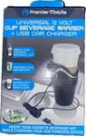 Premier Mobile Universal 12 Volt Cup Beverage Warmer + Usb Car Charger Black New. Price: $21.75.