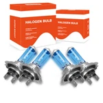 4PCS H7 Headlight Combo Halogen Bulbs Kit High Low Beam 4200K Warm White Bright New. Price: $21.98.