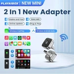 Playaibox Wireless 2-IN-1 Carplay & Android Auto Adapter Mini Plug New. Price: $15.99.