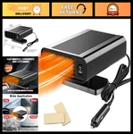 12V Portable Car Heater 150W 2-IN-1 Defroster & Fan For Quick Heating/cooling New. Price: $27.99.
