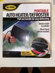 Ideaworks Portable Auto Heater/defroster New In Box. Price: $18.95.