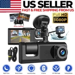Dual Lens Car Dash 1080P Hd Front/rear/inside Video Recorder Camera G-sensor New. Price: $13.89.