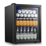 Antarctic Star Beverage Refrigerator Cooler 68 Can, Mini Fridge With Glass Door New. Price: $552.49.