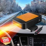 Kinowji Car Heater 12V 200W Orange Black Defroster New. Price: $39.99.
