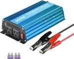 Dc 12V To AC120V Pure Sine Wave Power Inverter 600W With Dual Sockets. Price: $99.46.