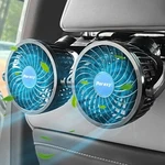 Poraxy Car FANS,12V Electric Auto Cooling Fan, Headrest 360 Degree Rotatable New. Price: $30.29.