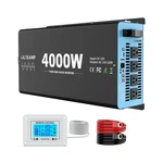 4000 Watts Pure Sine Wave Inverter 12V Dc To 110V Ac, 8000W Peak Power, .... Price: $367.29.
