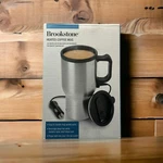 Coffee Mug Cup Car Auto Power Brookstone Heated Open. Price: $11.97.
