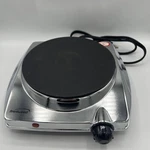 Brentwood Electric 1000W TS-337 Single Warming Hotplate W/ Chrome Finish Tested Used. Price: $24.00.