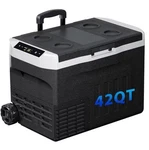 Euhomy 42-QUART (40L) Portable Car Refrigerator/freezer New. Price: $221.86.