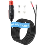 16.4FT Thermoelectric Cooler Power Cord W/fuse,upgrade 12V/24V 16AWG... New. Price: $17.69.
