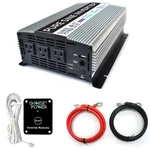 Gowise Power 1500W/3000W Peak Pure Sine Wave Inverter With Ac Outlets. Price: $139.99.
