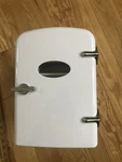Mini Fridge Model LY204E Danielle Electronics 10" X White Cold & Warm Option Used. Price: $29.99.