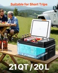 Car Refrigerator, 60W Portable Freezer New. Price: $176.83.