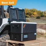48QT Electric Cooler Car Refrigerator Dual Zone With App For Rv Truck Travel. Price: $359.00.