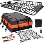 Rack Carrier Basket 65"*39"*6"+WATERPROOF Bag 20 Cubic FEET(51"*40" New. Price: $299.99.